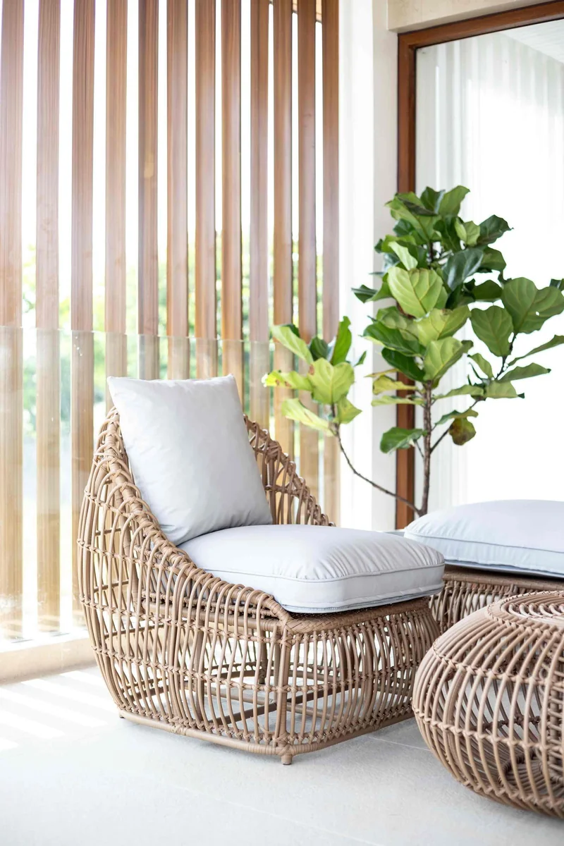 Custom wooden furniture detail